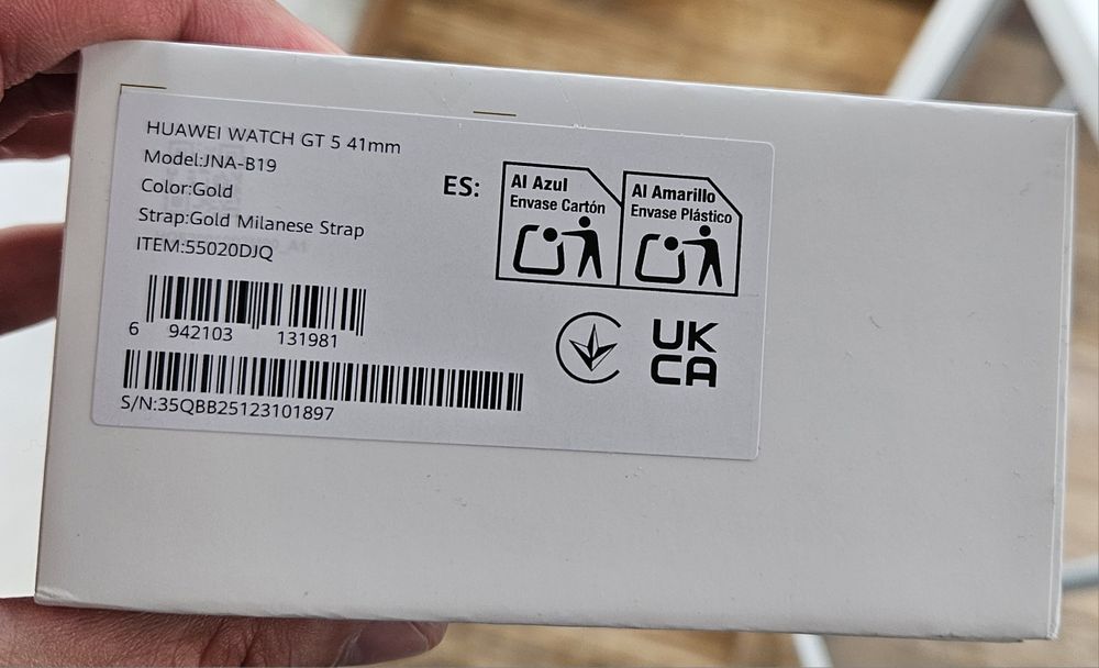 Huawei Watch GT5 41mm Milanese Strap като нов