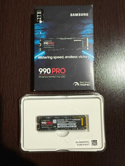 SSD Samsung 990 PRO 2TB, PCIe Gen 4.0 x4, NVMe, M.2, CA NOU