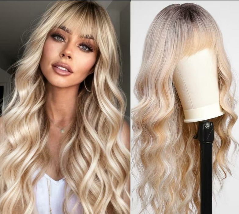 Парик блонд омбре