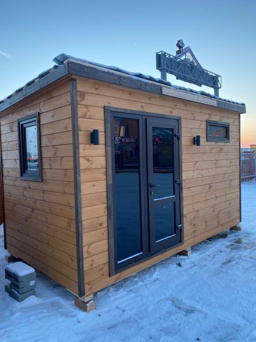 Мобильная баня, баня бочка