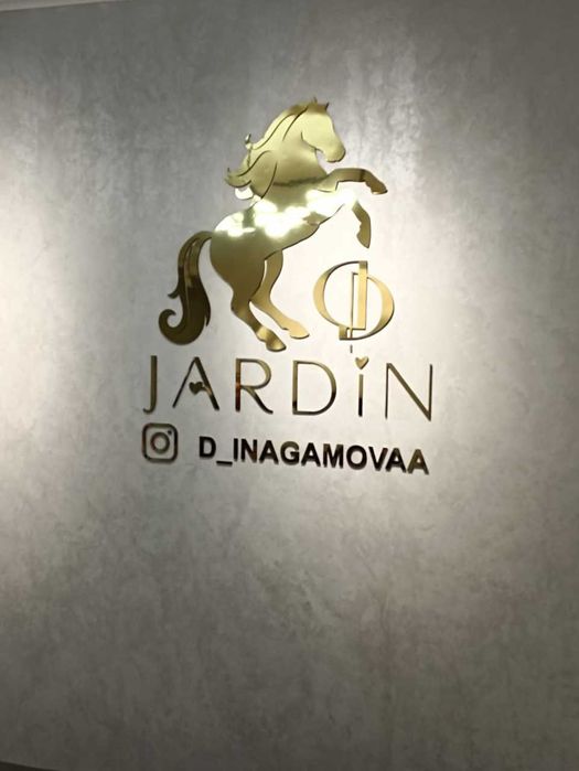 объёмные буквы..