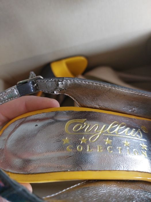 Sandale cu toc subtire