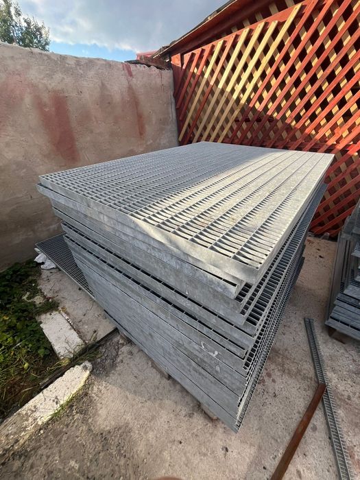 Grilaje zincate gretare grilaje platforme