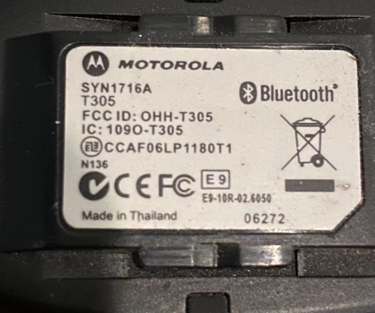 Motorola Car Kit Speaker Bluetooth Handsfree