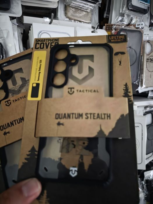 ПРОМО Samsung Galaxy S25,S25+,S25 Ultra Tactical Quantum Stealth