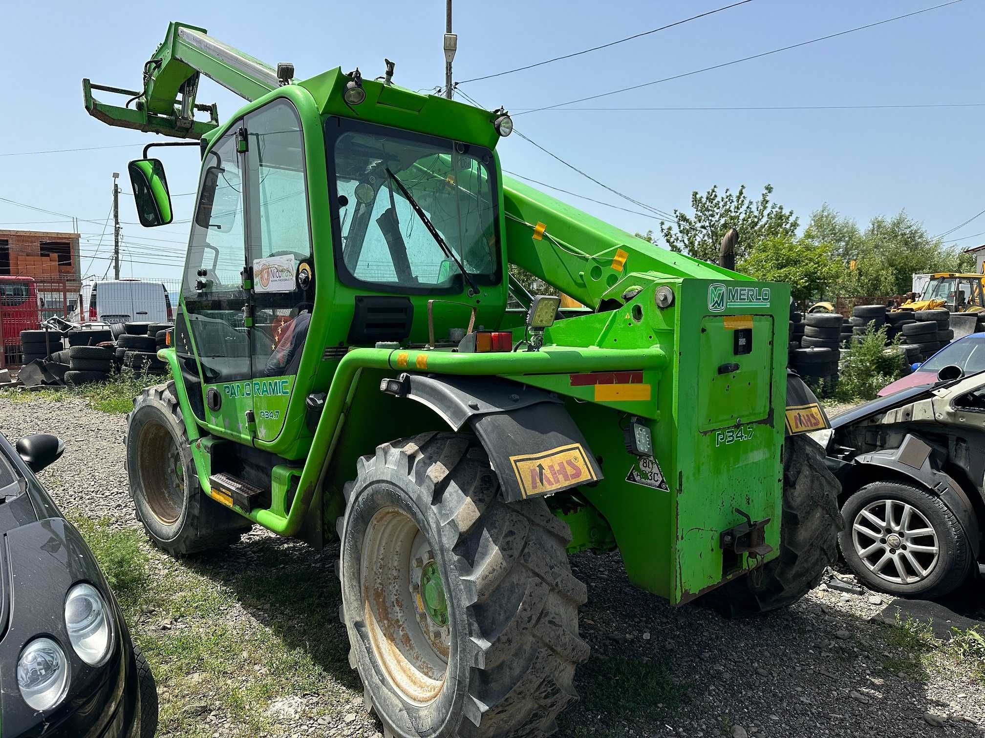 Incarcator telescopic Merlo Panoramic P34.7 2009 accept variante !!!