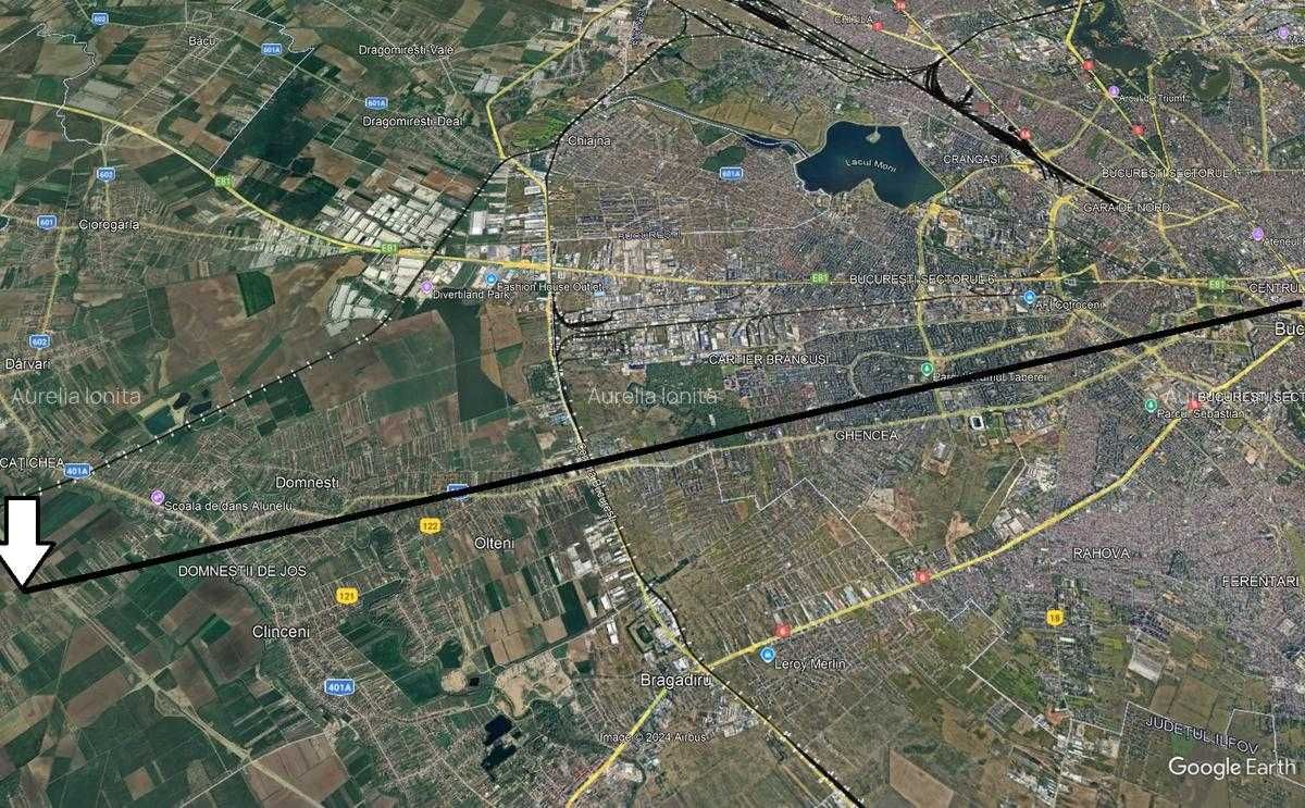 SUPER OFERTA!Teren 500 mp+drum, Domnești – 15.000€ | Investitie sigura