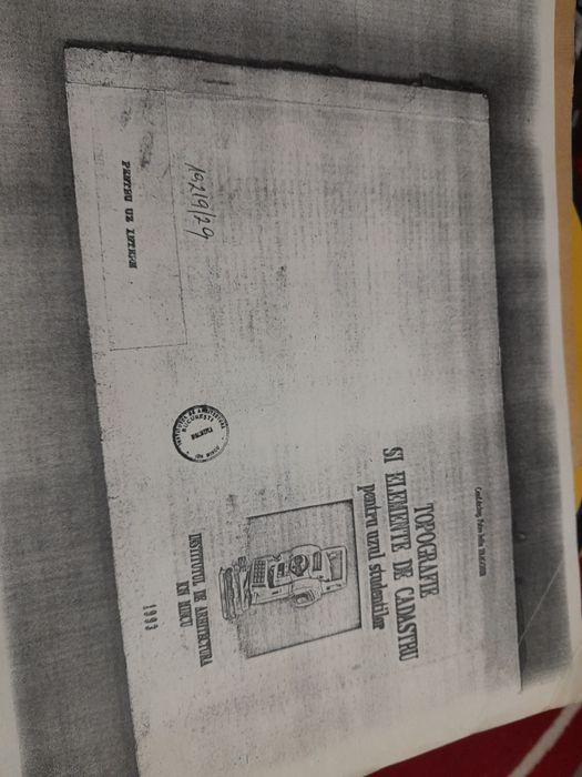 Topografie și elemente de cadastru - conf.Dr. ING.Petre Iuliu Dragomir