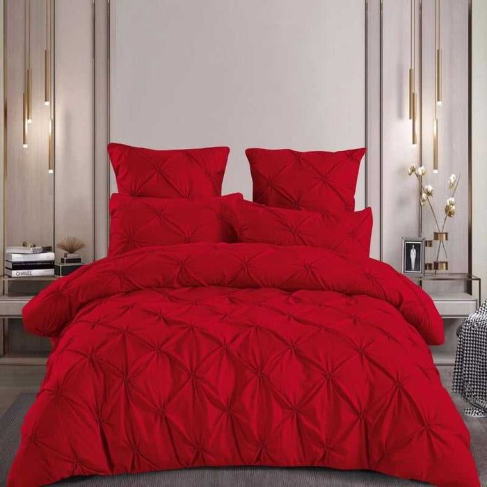 Lenjerie de pat 6 piese - King Size - Nou