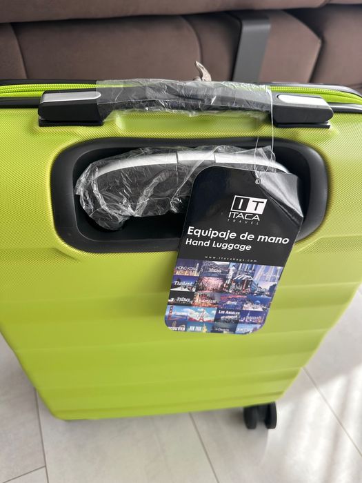 Troller de cabina Itaca Pistachio 55cm 42l TSA Nou