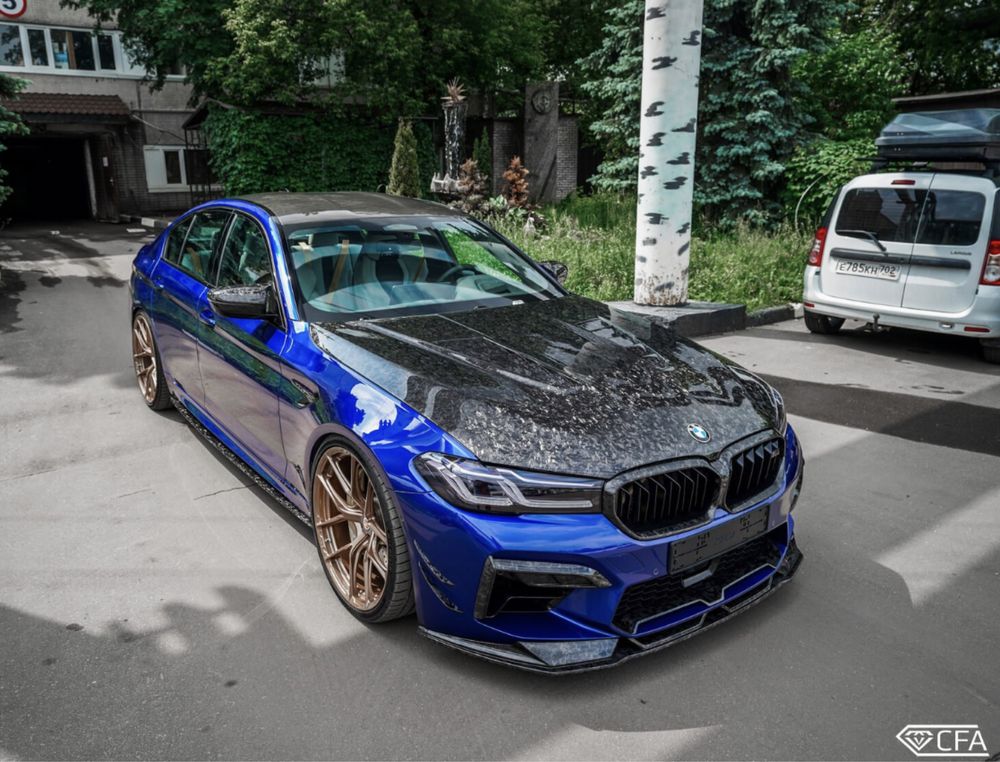 BMW M5 кованый карбон