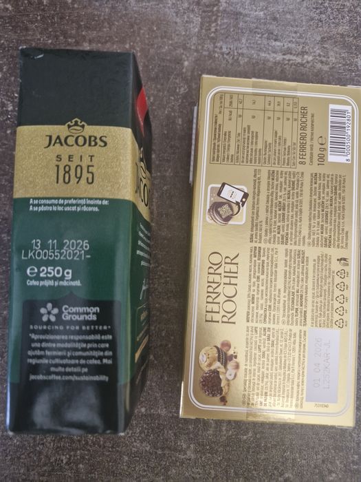 Pachet cafea si ciocolata