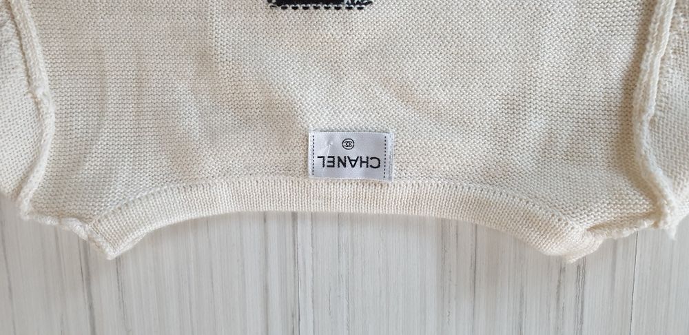 CHANEL Wool Made in Italy Womens Size 38/S ОРИГИНАЛ! Дамски Пуловер!