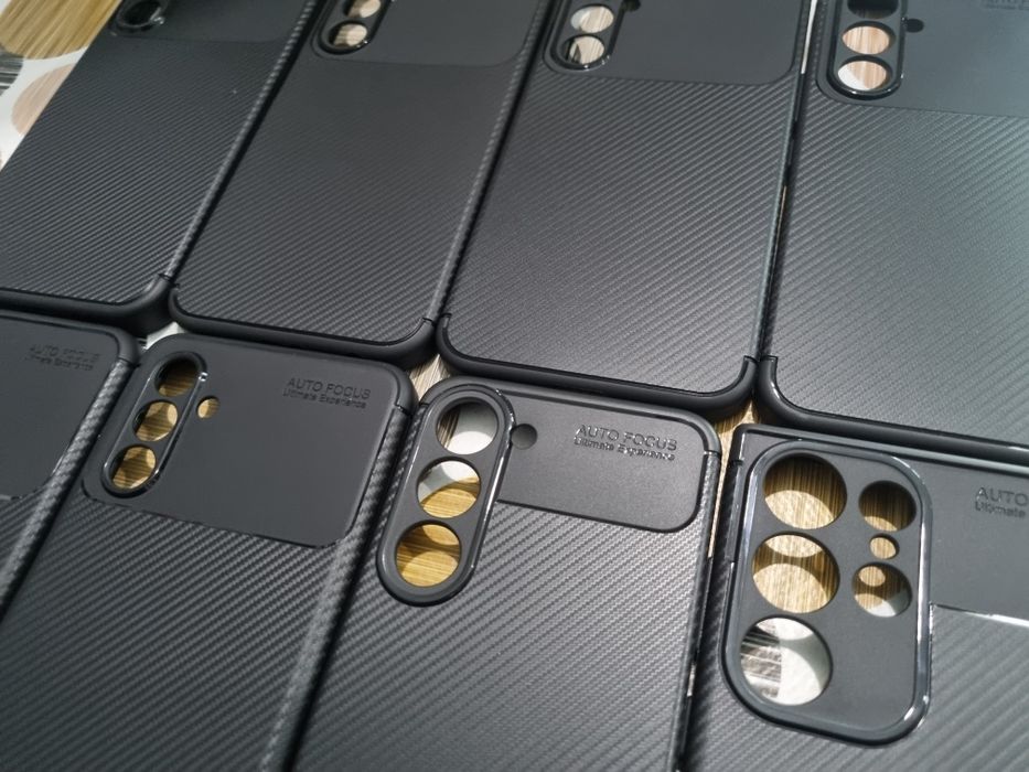 Galaxy A13 4G/5G,A14,A24,A34,A54,S23,S23 Ultra бизнес карбон силикон