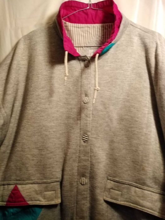 Geaca groasa model modern, bumbac cu reion