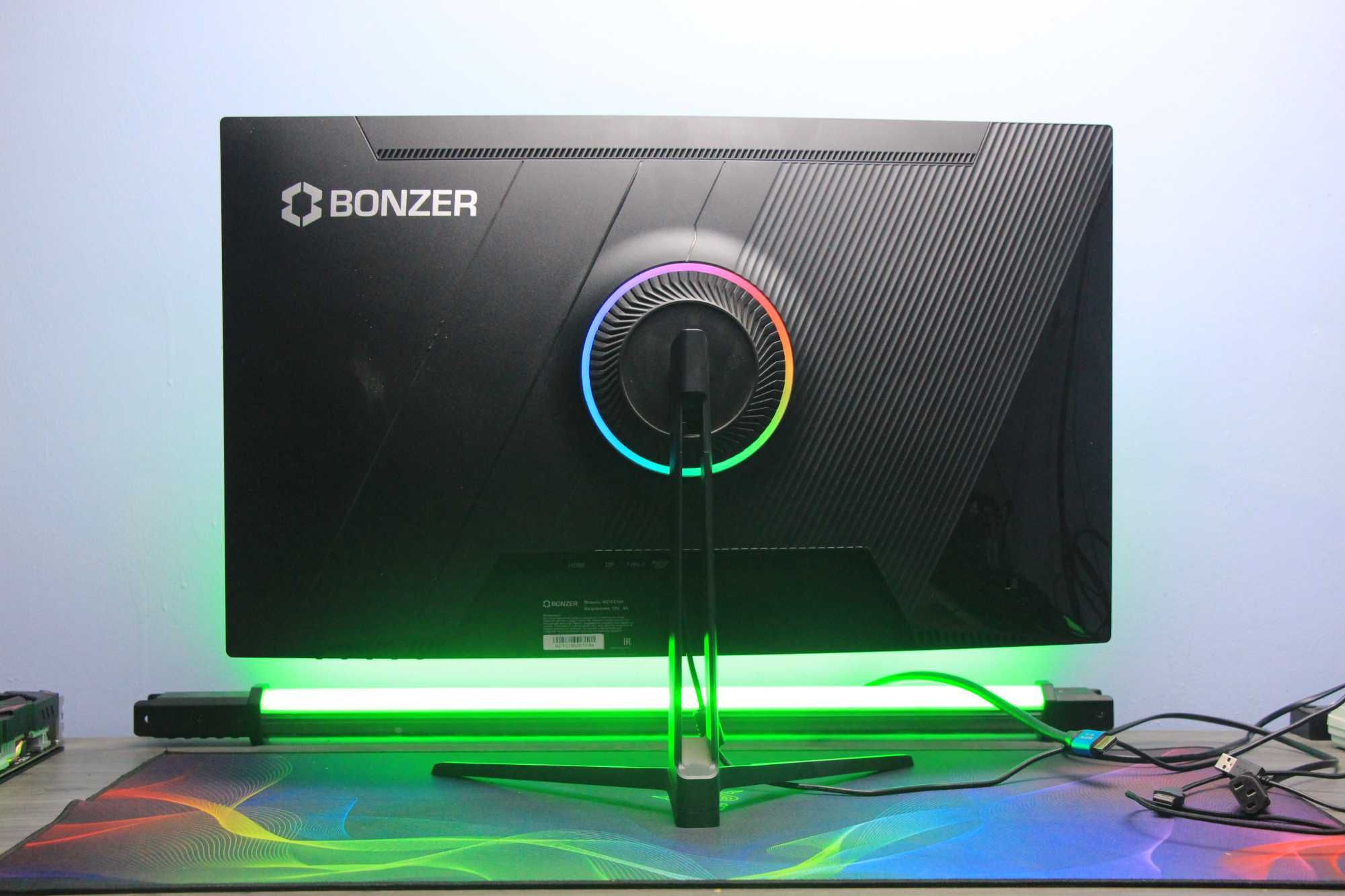 Bonzer 27 180hz Curved RGB monitor sotiladi