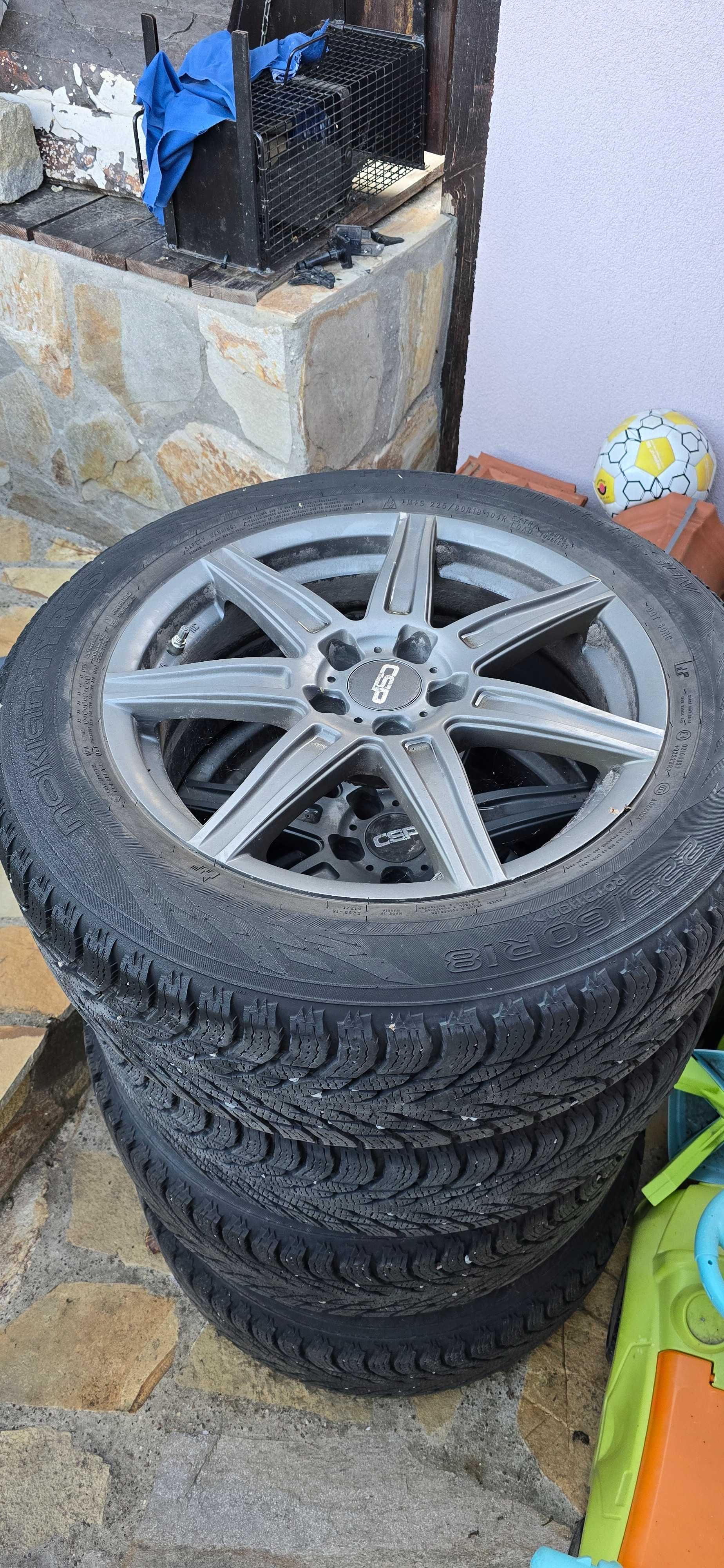 Джанти със зимни гуми 18" и датчици за Toyota Rav 4 2019 - 2024