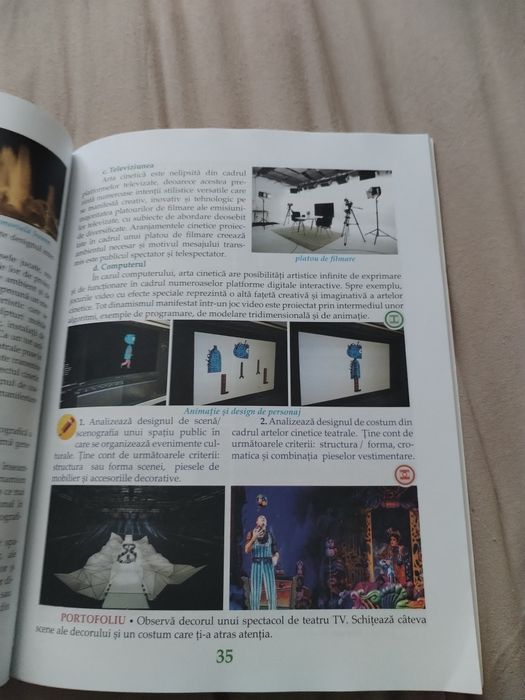 Manual „Educație Plastică – Clasa a VIII-a” – Editura Art Klett