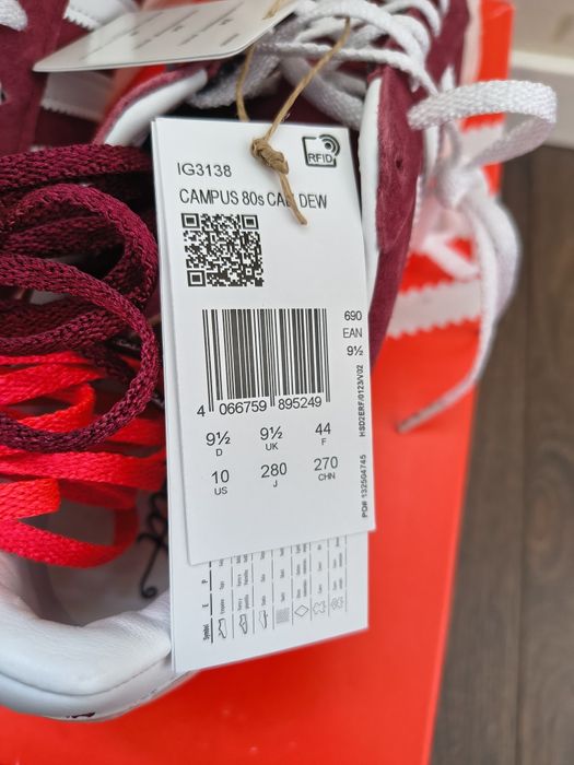 Adidas Campus 80 Cali Dewitt 44 нови - Nike, Reebok