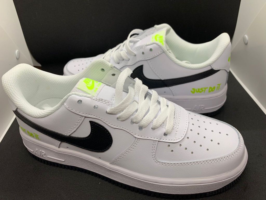 Nike AF1 Low 'Just Do It - White Volt' DJ6878-100