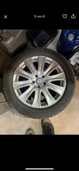 245/50 R18 W222 Джанти с гуми от s-class S500