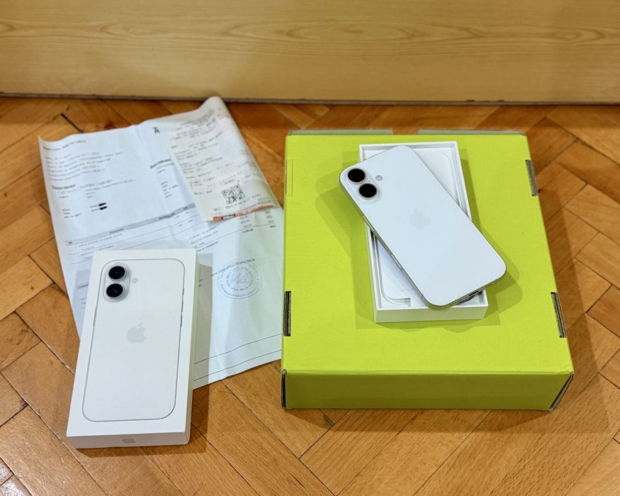 Iphone 16 256GB Гаранция 12.2026г / Като Нов / Пълен Комплект
