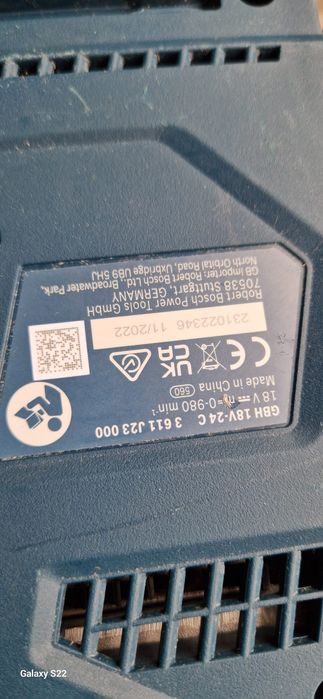 Bosch rotopercutor pe acumulator