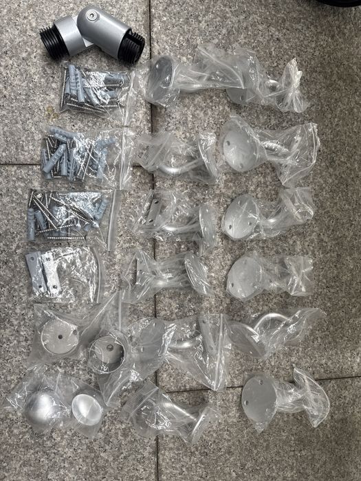 Mana curenta lemn fag pentru scara interioara cu prinderi perete etc