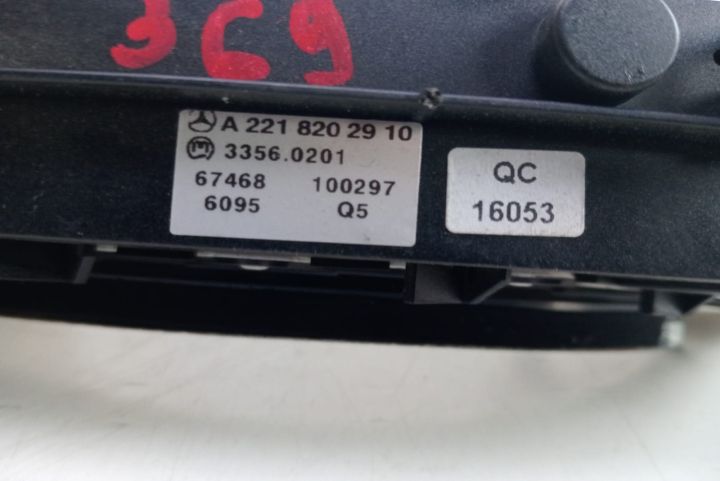 Consola butoane   panou butoane A2218202910 Mercedes-Benz S-Class W22