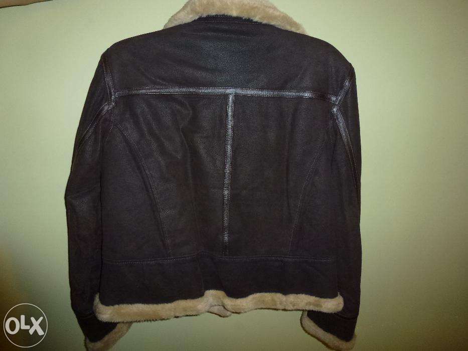 Geaca DAMA Piele Naturala maro din Madrid