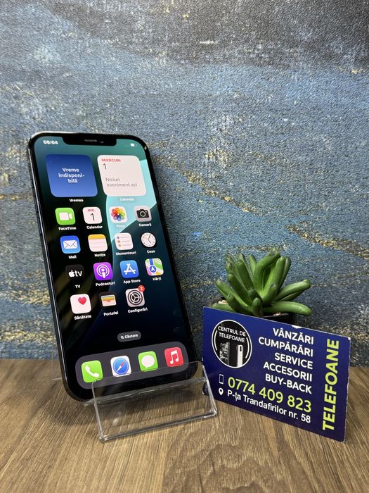 Iphone 12 pro max/128gb/2 Ani Garantie Centrul de Telefoane/rate