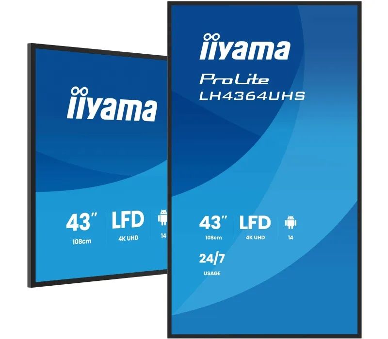 Monitor Iiyama 4K Digital Signage - SIGILAT