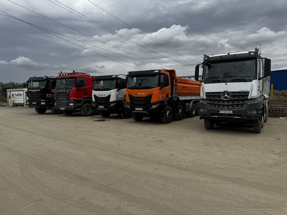 Camioane De INCHIRIAT 8x4 Bascula Utiliaje