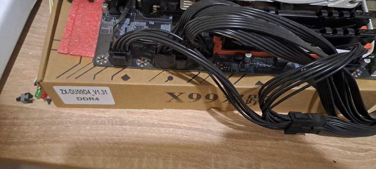 Сборка двухпроцессарная - 2 * Xeon 2686v4. x99 dual. озу 32Гб