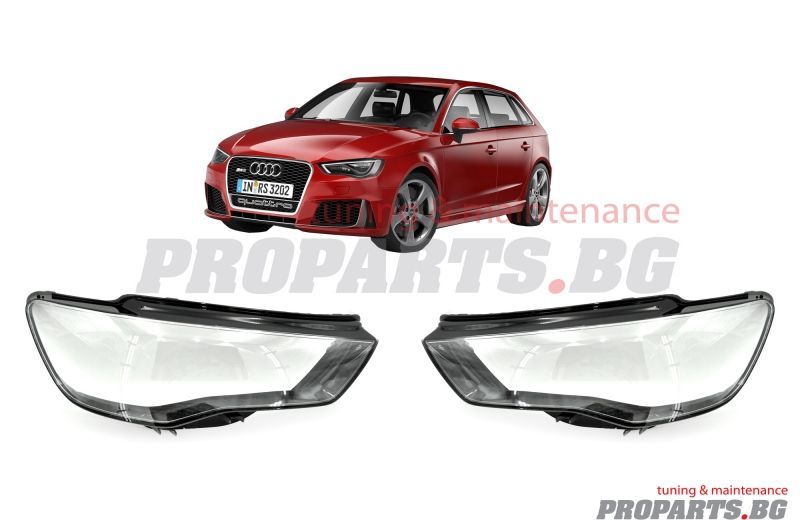 Стъкла за фарове комплект за Audi A3 8V 14-16