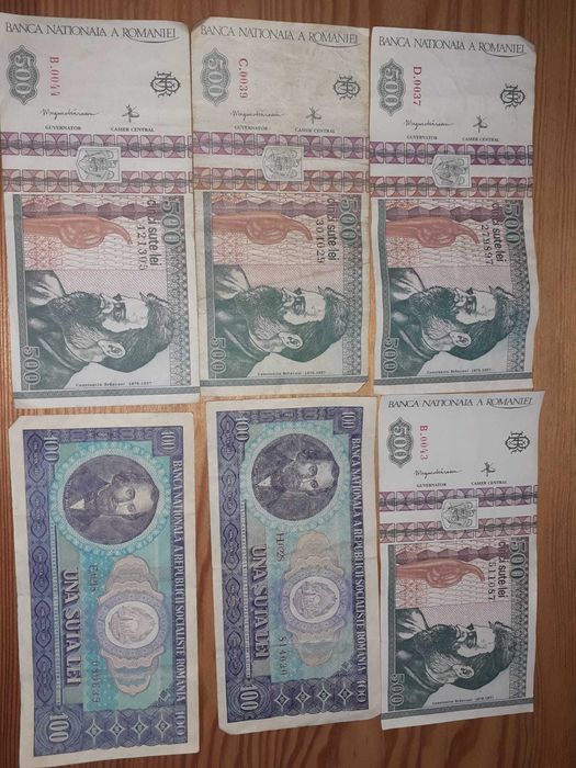 Bacnote vechi, monezi vechi