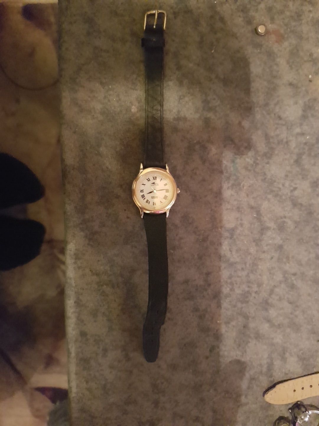 Superb ceas de dama placat aur Lotus 7766 30m