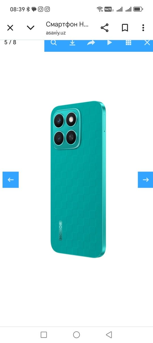 Honor x8c тоза телефон