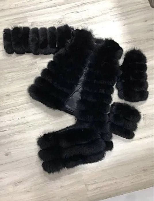 Blană naturală 6 în 1