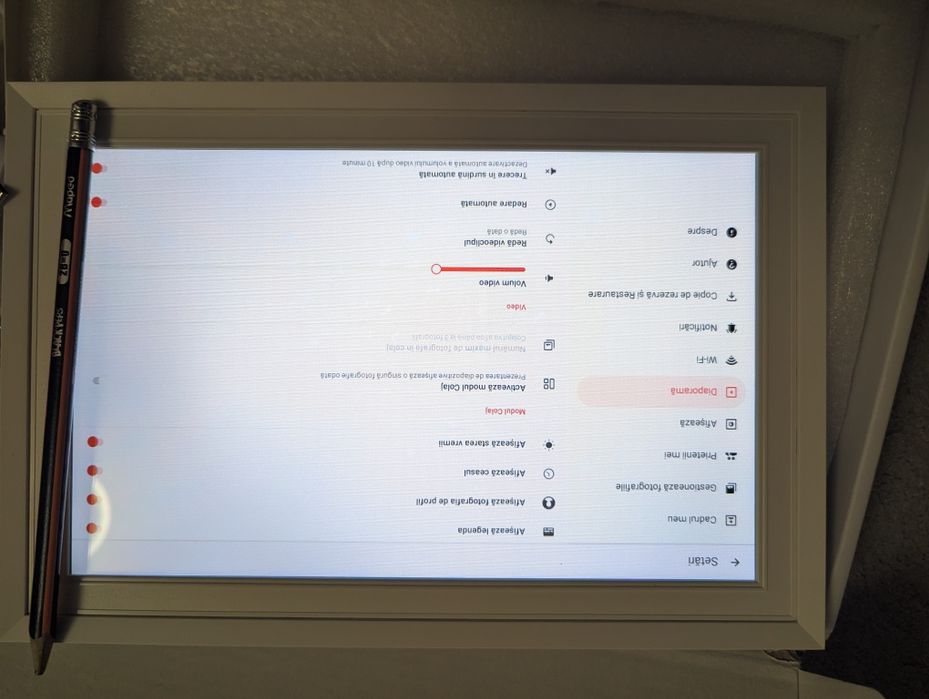 Rama foto Frameo 11 inch