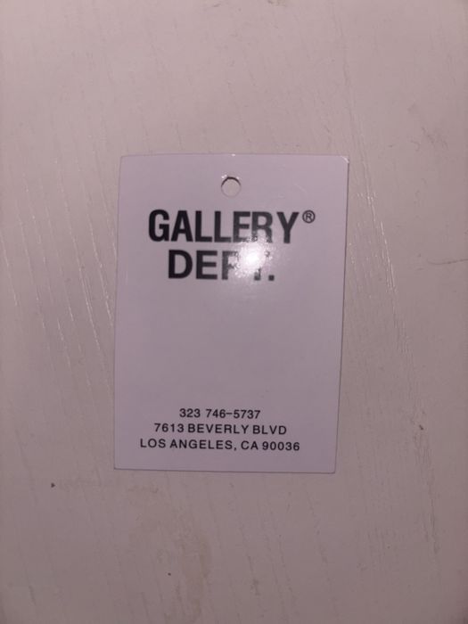 Gallery Dept. painted flared joggers