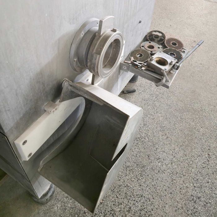 Индустриална месомелачка SIA PIC160  30kW, неръждаема стомана, Испания