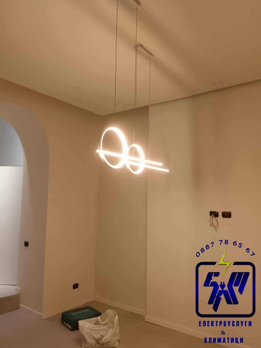 Ел техник, де/ - монтаж на уред , осветление,  климатик/инсталация