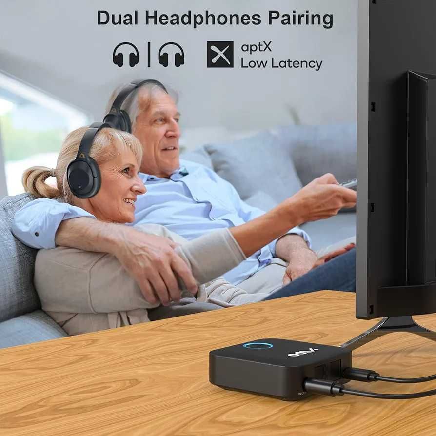 YMOO B06T5 Bluetooth 5.3 Transmitter Receiver for Speaker/TV/Bluetooth
