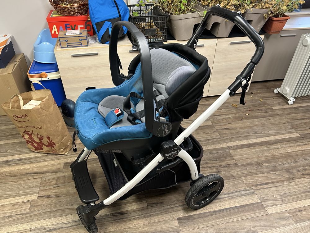 Бебешка количка Peg Perego и столче за кола