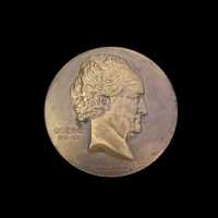 Medalie din bronz cu Goethe