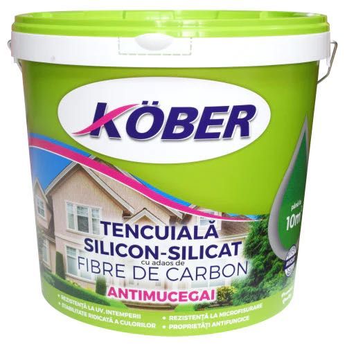 Decorativa Kober Siliconata - Fibre Carbon - Livrare Rapida