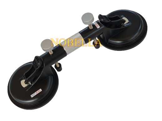 Вакуум дръжка, вендуза двойна за регулиране на хлабина между две плочи