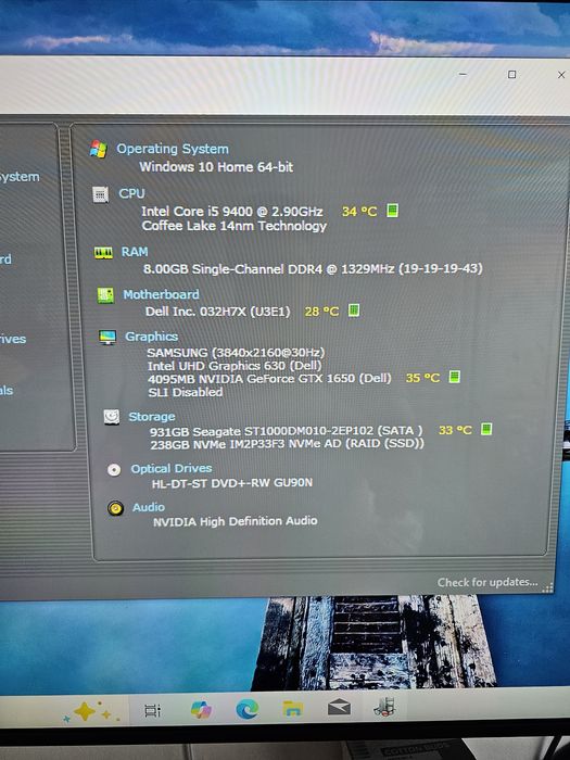 Pc Dell inspiron 3671