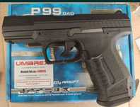 Pachet Complet PISTOL AIRSOFT Walther P99 4,6j Munitie + TOC